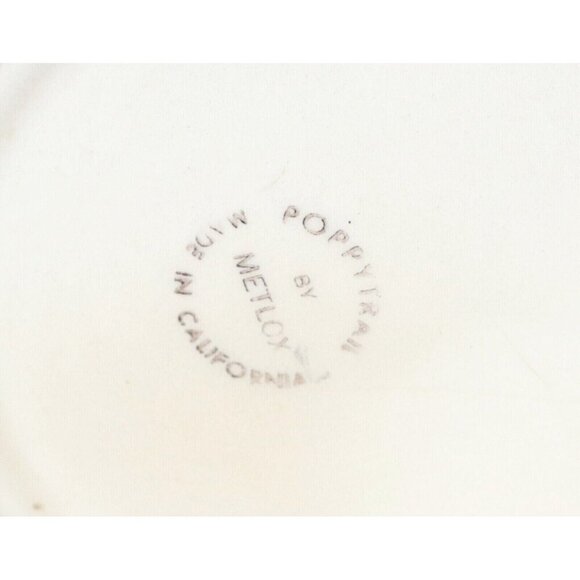 Poppytrail California Pottery Teapot by Metlox Rooster - Picture 7 of 7